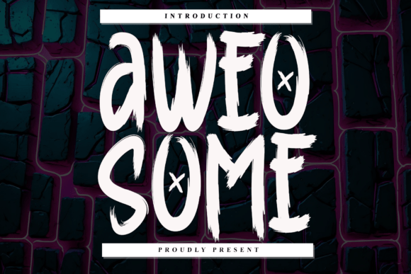Aweosome: The Modern Font for Creative Web Design