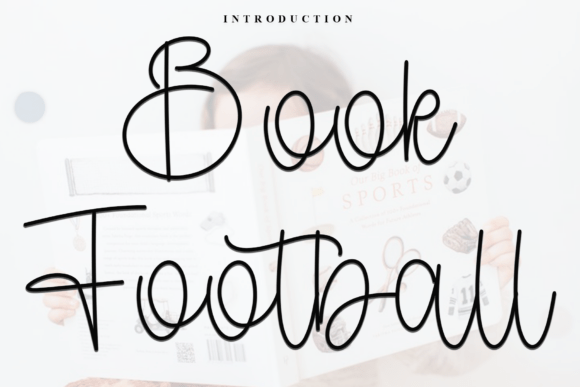 Book Football: A Festive Typeface for Editorial Charm