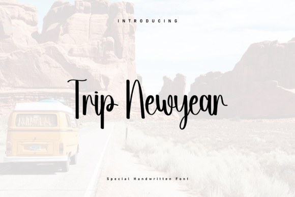 Boost Your Brand with Trip Newyear: A Handwritten Font