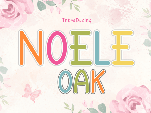 Discover Noeleoak: A Charming Handwritten Font for Your Brand