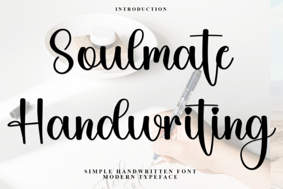 Discover the Charm of Soulmate Handwriting Font