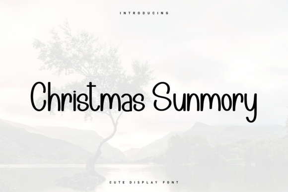 Elevate Your Editorial Design with Christmas Sunmory Font