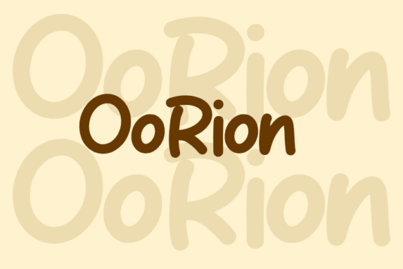 Elevate Your Editorial Design with Oorion Font