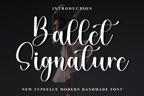 Elevate Your Web Design with Ballet Signature Font