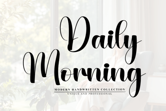 Enhance Your Brand with Daily Morning Font