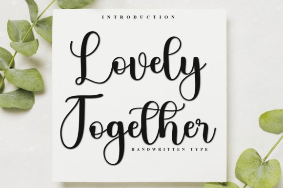 Enhance Your Brand with Lovely Together Font