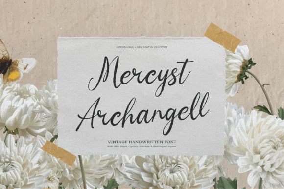 Enhance Your Brand with Mercyst Archangell Font