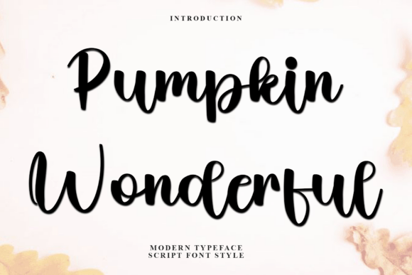 Enhance Your Brand with Pumpkin Wonderful Font