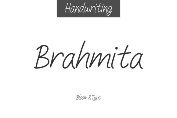 Enhance Your Campaigns with Brahmita: A Graceful Handwritten Font