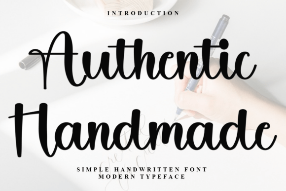 Enhance Your Editorial Design with Authentic Handmade Font