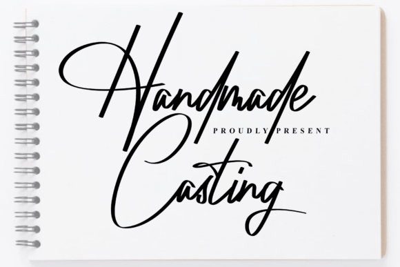 Handmade Casting: A Charming Script Font for Your Next Campaign