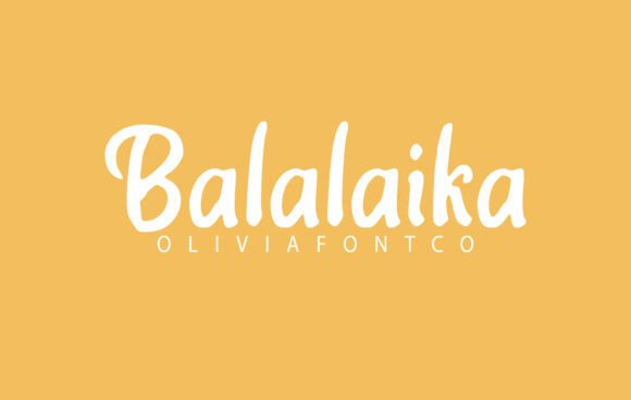 Introducing Balalaika: A Handwritten Font for Creative Branding