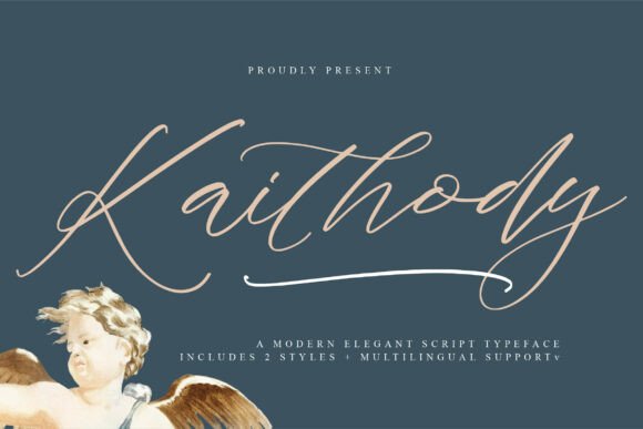 Kaithody: A Modern Elegant Font for Web Design