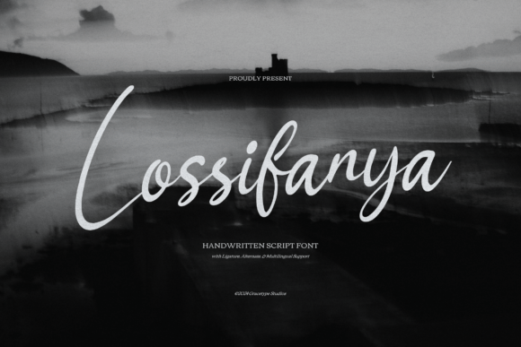 Lossifanya: A Graceful Script Font for Web Design
