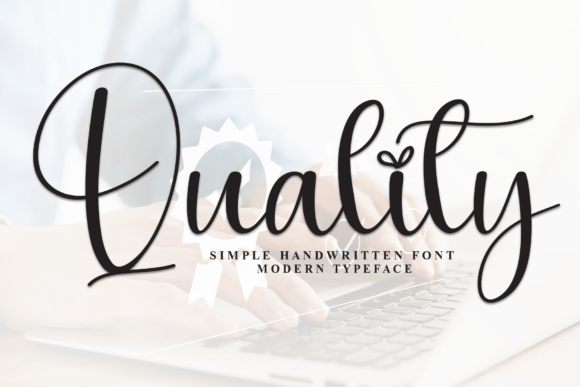 Quallity: Elevate Your Brand with This Elegant Script Font