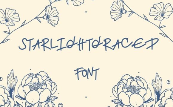 Starlightgraced: A Handwritten Font for Personal Touch