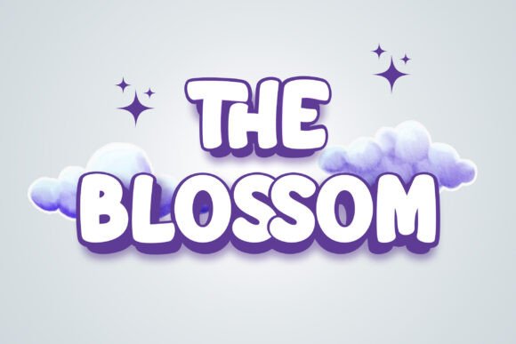The Blossom: A Handwritten Font for Bold Branding