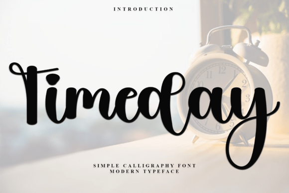 Timeday: A Festive and Merry Typeface for Web Design