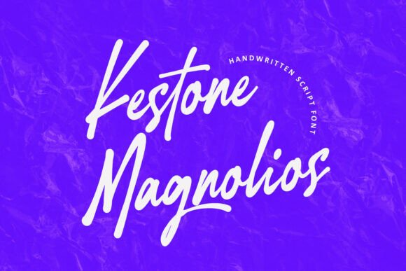 Unleash Creativity with Kestone Magnolios: A Dynamic Script Font