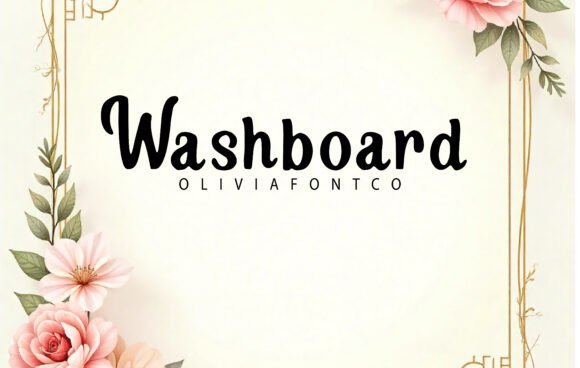 Washboard: A Timeless Handwritten Font for Distinctive Branding
